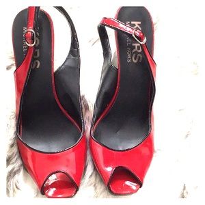 RARE Michael Kors sling backs